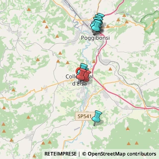 Mappa Via Cennini, 53034 Colle di Val d'Elsa SI, Italia (3.49846)