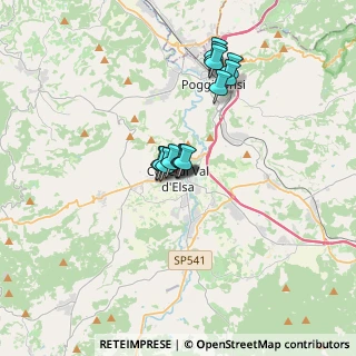 Mappa Via Cennini, 53034 Colle di Val d'Elsa SI, Italia (2.57923)