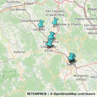 Mappa Via Cennini, 53034 Colle di Val d'Elsa SI, Italia (12.55727)