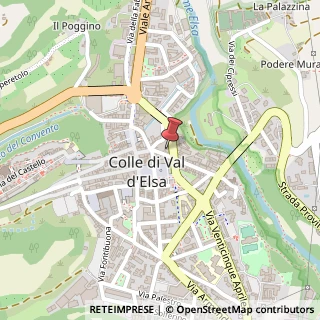 Mappa Via di Spugna, 10, 53034 Colle di Val d'Elsa, Siena (Toscana)