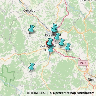 Mappa Via Cennini, 53034 Colle di Val d'Elsa SI, Italia (4.83357)