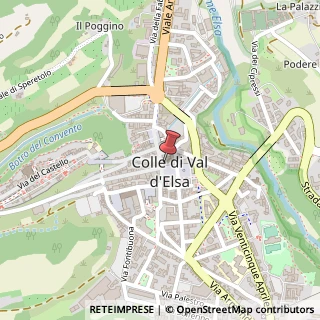 Mappa Via Giuseppe Mazzini, 30, 53034 Colle di Val d'Elsa, Siena (Toscana)