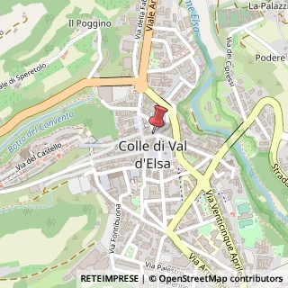 Mappa Via Cesare Battisti, 16, 53034 Colle di Val d'Elsa, Siena (Toscana)