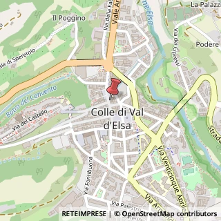 Mappa Via Giuseppe Mazzini, 6, 53034 Colle di Val d'Elsa, Siena (Toscana)