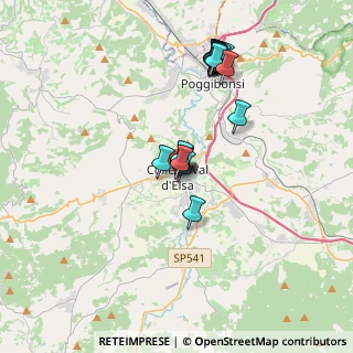 Mappa Via Cesare Battisti, 53034 Colle di Val D'Elsa SI, Italia (3.5785)
