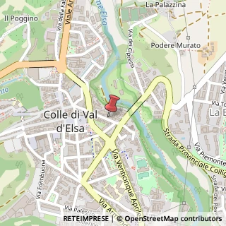 Mappa Via DI Spugna, 53034 Colle di Val d'Elsa, Siena (Toscana)
