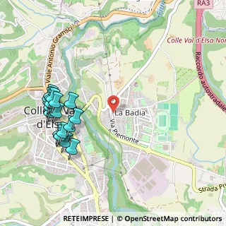 Mappa Via Toscana, 53034 Colle di Val d'Elsa SI, Italia (0.6115)