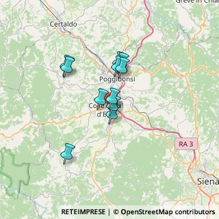 Mappa Via Toscana, 53034 Colle di Val d'Elsa SI, Italia (5.24091)