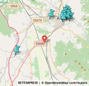 Mappa 52040 Arezzo AR, Italia (5.56)