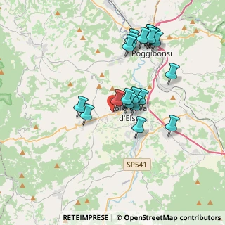 Mappa Via Giovanni Pascoli, 53034 Colle di Val d'Elsa SI, Italia (3.661)