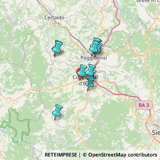 Mappa Via Antonio Salvetti, 53034 Colle di Val d'Elsa SI, Italia (5.25818)