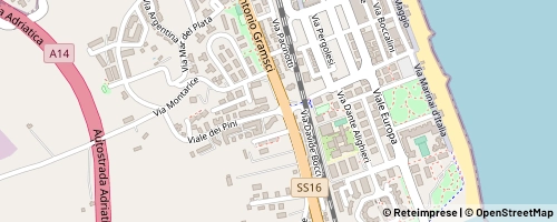 Mappa Porto Recanati