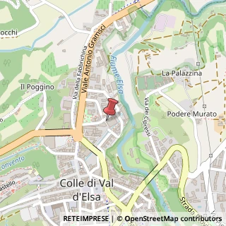 Mappa Via della Ferriera, 21, 53034 Colle di Val d'Elsa, Siena (Toscana)