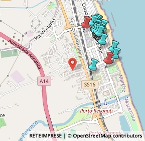 Mappa Viale dei Pini, 62017 Porto Recanati MC, Italia (0.548)