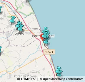 Mappa Viale dei Pini, 62017 Porto Recanati MC, Italia (5.79421)