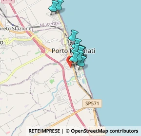 Mappa Viale dei Pini, 62017 Porto Recanati MC, Italia (1.07455)