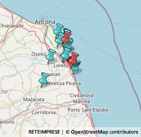 Mappa Viale dei Pini, 62017 Porto Recanati MC, Italia (8.37438)