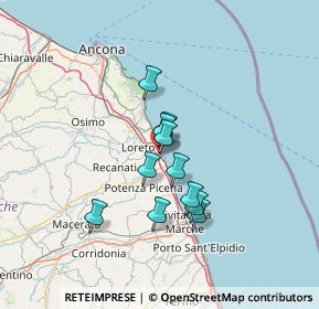 Mappa Viale dei Pini, 62017 Porto Recanati MC, Italia (10.12)