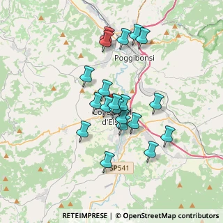 Mappa Via delle Terme, 53034 Colle di Val d'Elsa SI, Italia (3.0875)