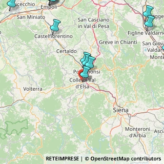 Mappa Via delle Terme, 53034 Colle di Val d'Elsa SI, Italia (27.64133)