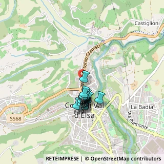 Mappa Via delle Terme, 53034 Colle di Val d'Elsa SI, Italia (0.3405)