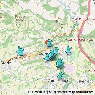 Mappa Via delle Terme, 53034 Colle di Val d'Elsa SI, Italia (0.91857)