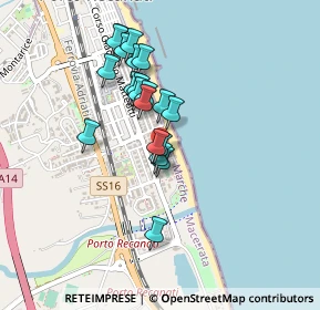 Mappa Viale Europa Eurovillage, 62017 Porto Recanati MC, Italia (0.377)