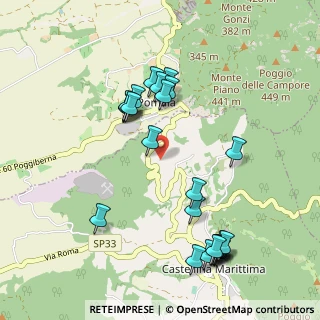 Mappa SP 13 del Commercio, 56040 Castellina Marittima PI, Italia (1.11)