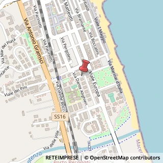 Mappa Via Kennedy, 5, 62017 Porto Recanati, Macerata (Marche)
