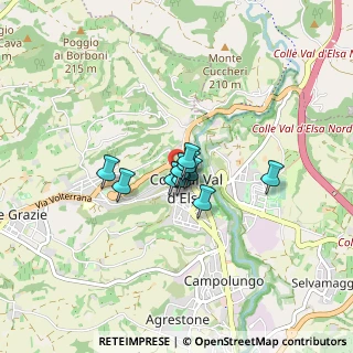 Mappa Via Ferdinando Livini, 53034 Colle di Val D'Elsa SI, Italia (0.43364)
