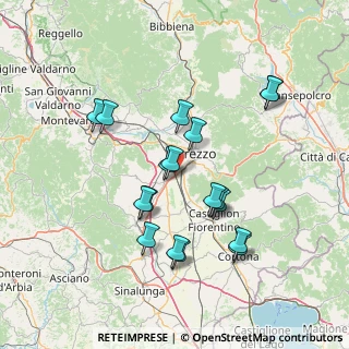 Mappa Località S. Zeno, 52100 Arezzo AR, Italia (14.34333)