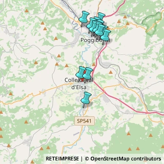 Mappa Via della Badia, 53034 Colle di Val d'Elsa SI, Italia (4.32929)