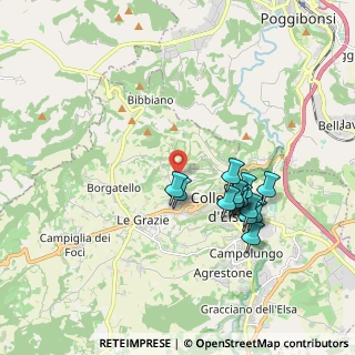 Mappa Loc. Borgatello Il Melograno, 53034 Colle di Val D'Elsa SI, Italia (1.72429)