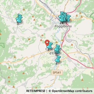 Mappa Loc. Borgatello Il Melograno, 53034 Colle di Val D'Elsa SI, Italia (4.67231)