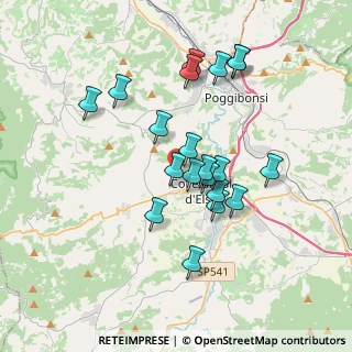 Mappa Loc. Borgatello Il Melograno, 53034 Colle di Val D'Elsa SI, Italia (3.314)