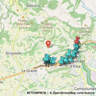 Mappa Loc. Borgatello Il Melograno, 53034 Colle di Val D'Elsa SI, Italia (1.0475)