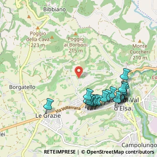 Mappa Loc. Borgatello Il Melograno, 53034 Colle di Val D'Elsa SI, Italia (1.144)