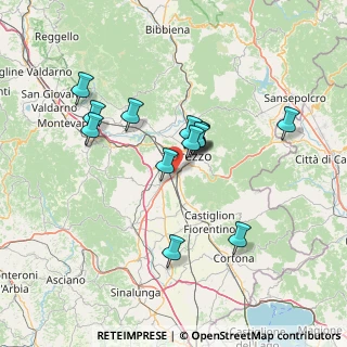 Mappa Zona Industriale San Zeno, 52100 Arezzo AR, Italia (12.32786)