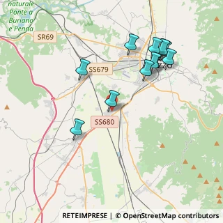 Mappa Zona Industriale San Zeno, 52100 Arezzo AR, Italia (4.29)