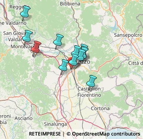 Mappa Località San Zeno, 52100 Arezzo AR, Italia (10.40167)