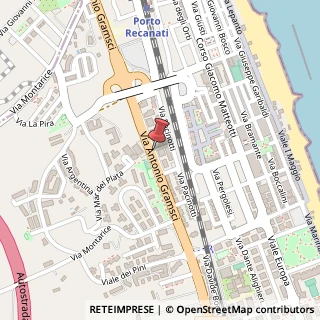 Mappa Via Marconi,  17, 62017 Porto Recanati, Macerata (Marche)