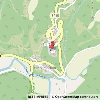 Mappa Via San Clemente, 9, 60040 Genga, Ancona (Marche)