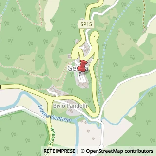 Mappa Via Mulino Avenale, 4, 60040 Genga, Ancona (Marche)