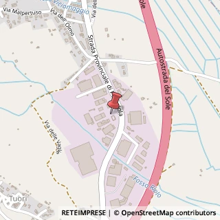 Mappa Via di Pescaiola, 87, 52040 Civitella in Val di Chiana, Arezzo (Toscana)