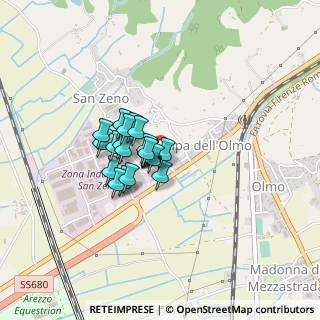 Mappa Strada A, 52100 Arezzo AR, Italia (0.23478)