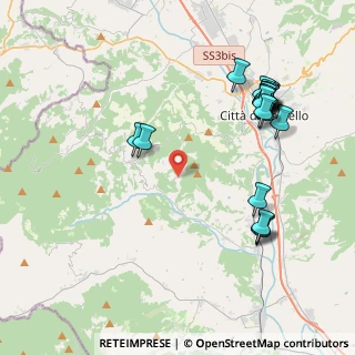 Mappa Località I Muri, 06010 Monte Santa Maria Tiberina PG, Italia (4.7755)