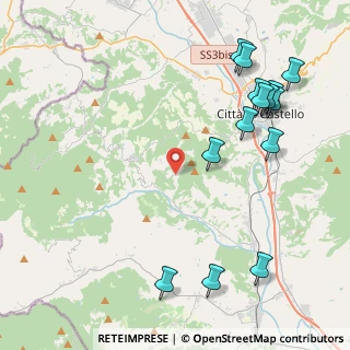 Mappa Località I Muri, 06010 Monte Santa Maria Tiberina PG, Italia (5.37714)