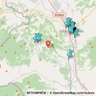 Mappa Località I Muri, 06010 Monte Santa Maria Tiberina PG, Italia (4.811)