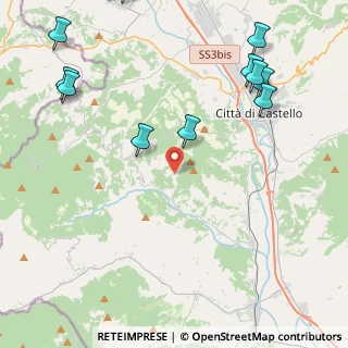 Mappa Località I Muri, 06010 Monte Santa Maria Tiberina PG, Italia (6.12833)