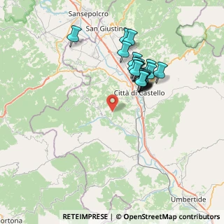 Mappa Località I Muri, 06010 Monte Santa Maria Tiberina PG, Italia (6.7755)